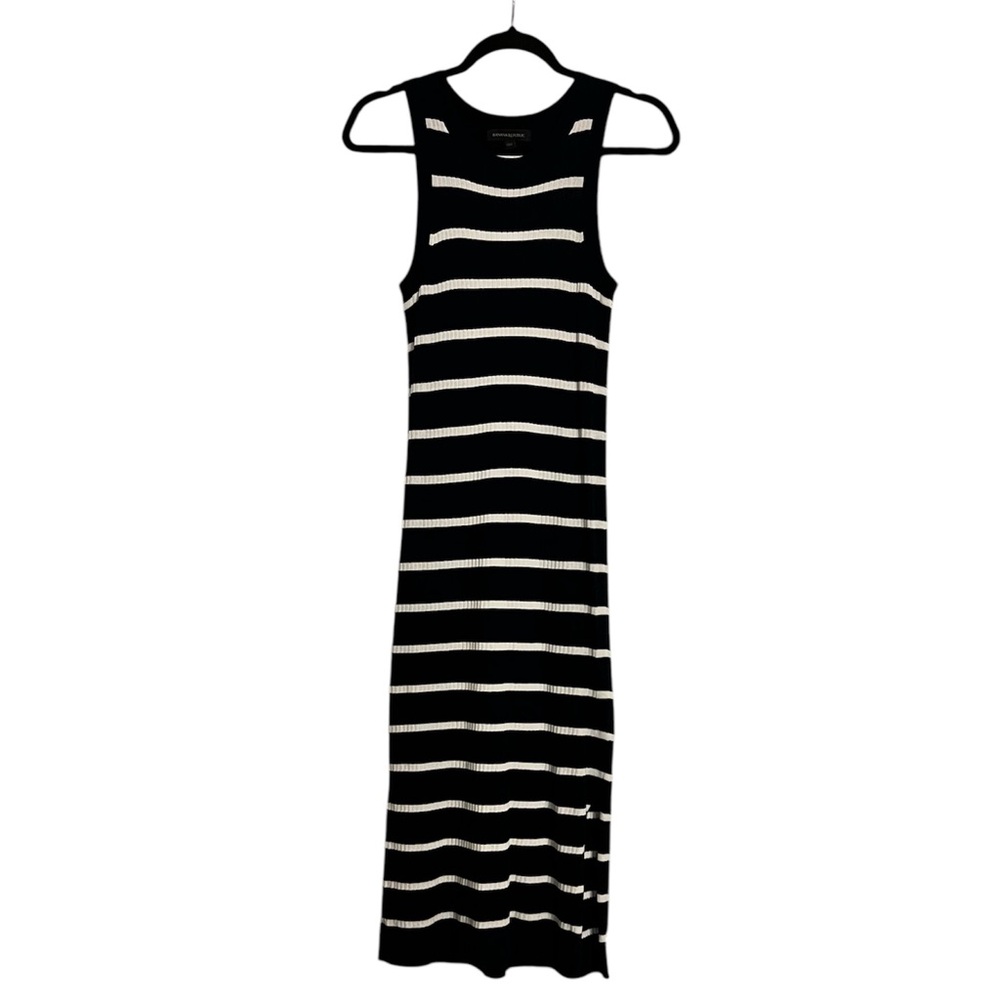 Fabulous Banana Republic Navy/White Striped Dress!! NWT (XS)
